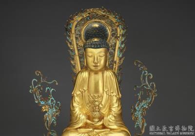 图片[2]-Gold statue of Amitayus Buddha, 57th year of the Qianlong reign (1792), Qing dynasty-China Archive